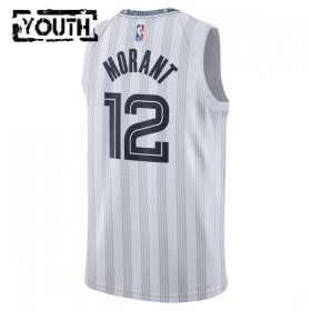 Dres Memphis Grizzlies Ja Morant Nike 2025-26 City Edition Sivo Swingman - Dječji
